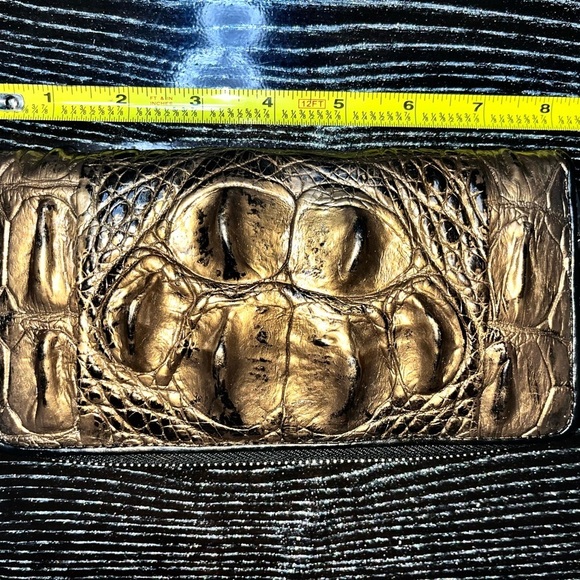 New One of kind genuine crocodile clutch wallet. - Picture 6 of 6